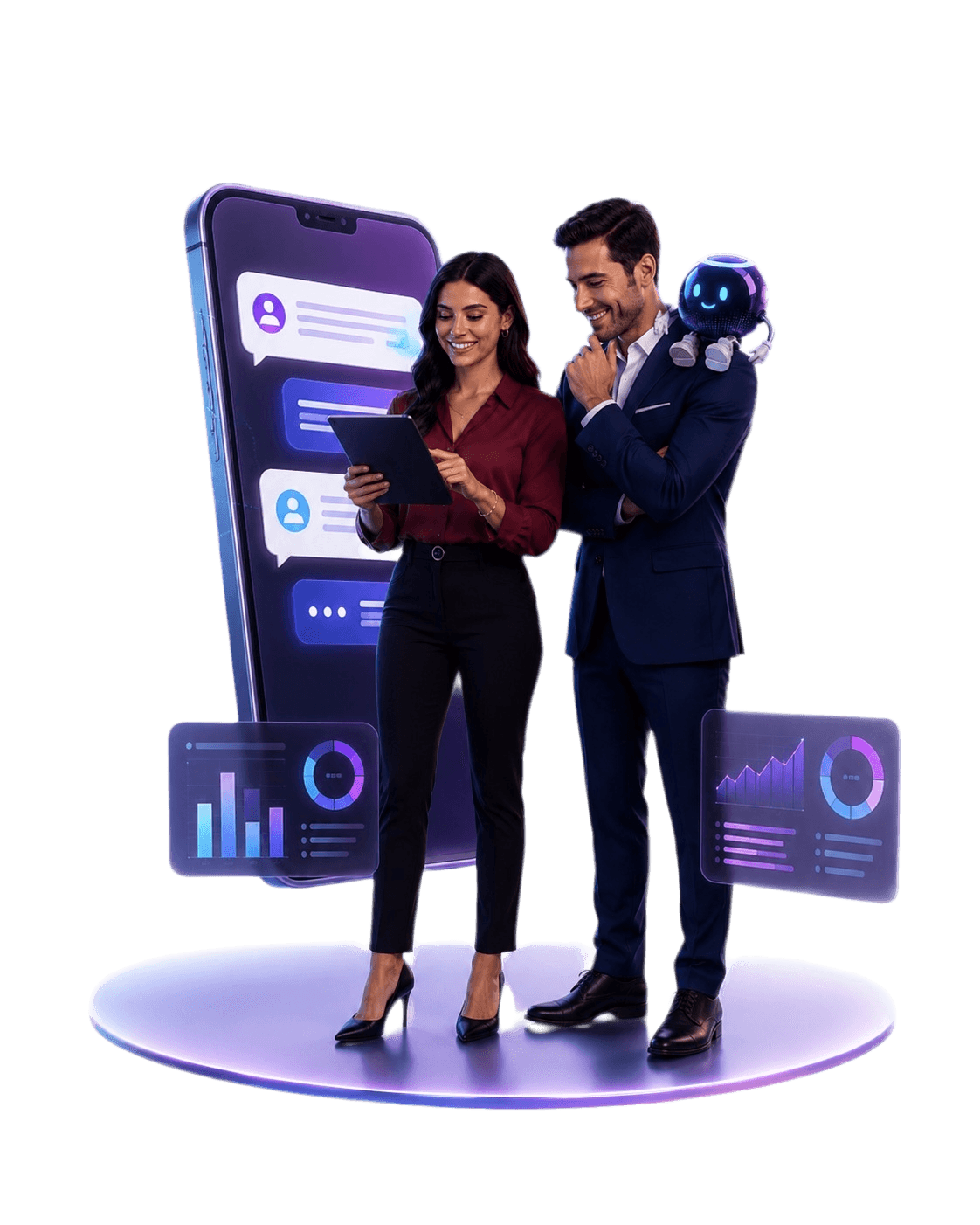 Équipe CYWYC — experts de la conversation client