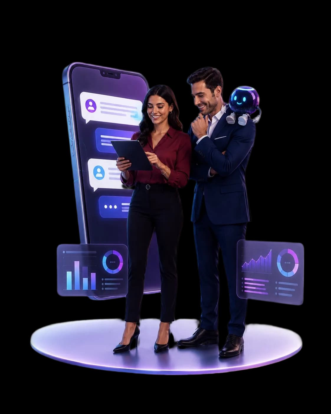 Équipe CYWYC — experts de la conversation client