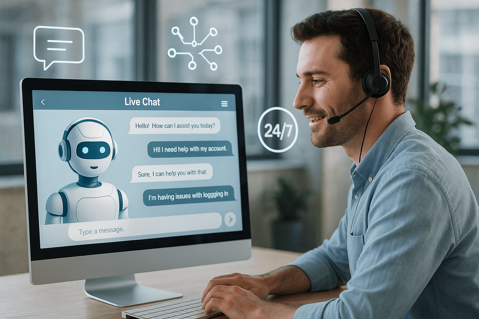 Réinventer le support client : l’essor des IA conversationnelles et des plateformes de live chat